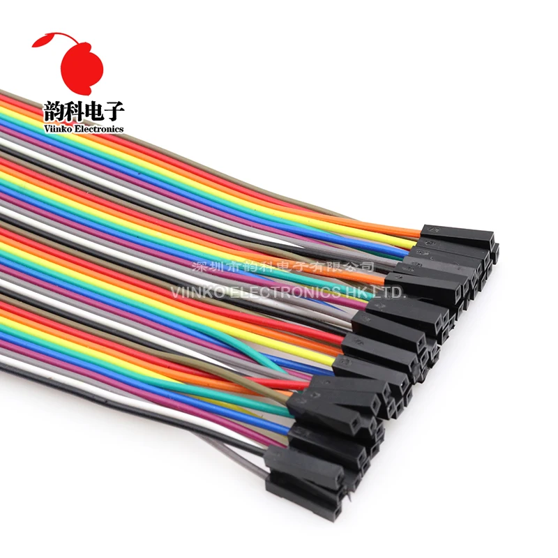 Dupont Line 10CM 20CM 30CM 40Pin Male to Male + Male to Female and Female to Female Jumper Wire Dupont Cable for Arduino DIY KIT