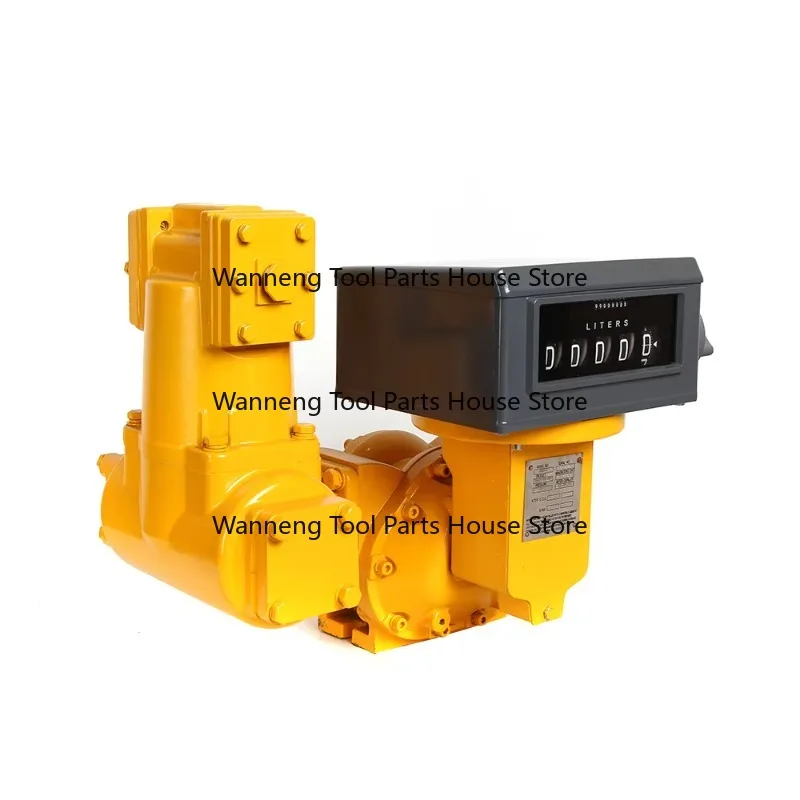 M80 Portable LC 3-Inch Positive Displacement Fuel Flow Meter with True Gravity Sensor Petrol Meter OEM Customizable