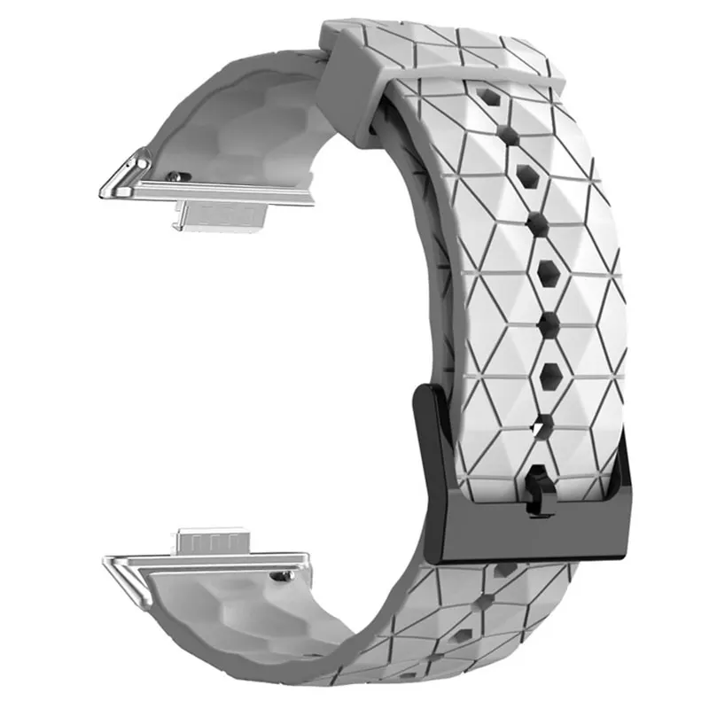 Silicone Strap For Huawei Watch Fit 3 Breathable SmartWatch Football Pattern Bracelet Huawei watch fit3 Wristband Accessories image 6