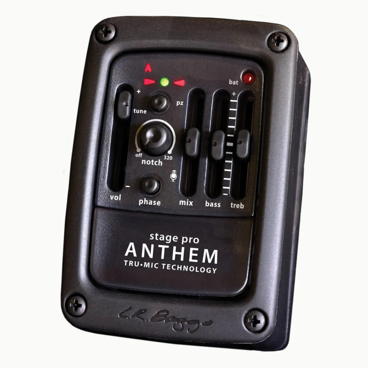 L.R.Baggs Stage pro Anthem Full chromatic tuner Microphone Dual Mode Acoustic Guitar LR Pickup