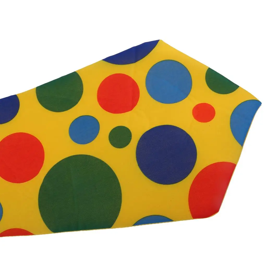 Clown-Narr-Kostüm-Set für Kinder und Erwachsene mit gepunktetem Stirnband, Rock und Krawatte für Karneval, Weihnachtsfeier