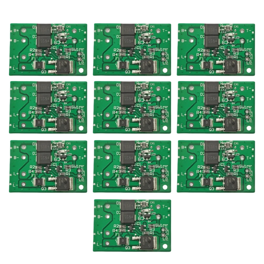 10Pcs 3.2V-15V Solar Light Controller Circuit Board Suitable For A Wide Array Of Solar Garden Lamp Setups