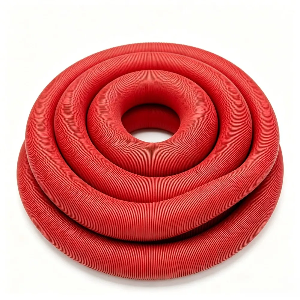 60mm Aluminum Foil Flexible Duct for Heater Hot Wind Pipe Extendable Heat Resistant Air Duct Compatible with Multiple Heaters