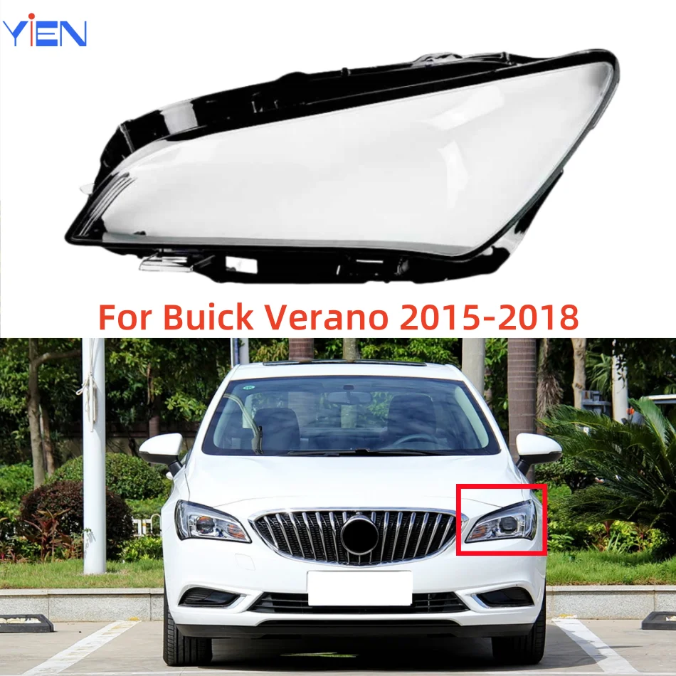 

Для Buick Verano 2015 2016 2017 2018, крышка фары, прозрачный абажур, линза, корпус лампы, маски из плексигласа
