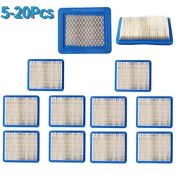 5-20Pcs Air Filter Lawn Mower Filters for Briggs Stratton 491588 491588S 399959 Cartridge Replacement Mowers Parts Accessories