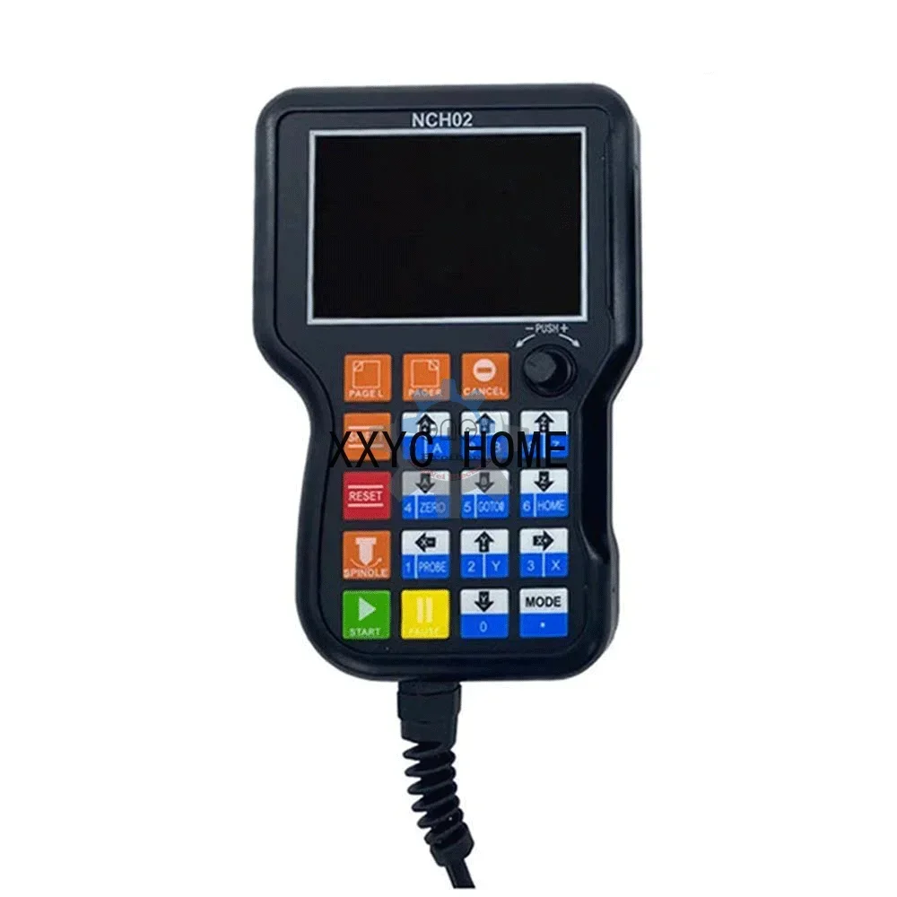 NCH02 DM100 CNC Handle Motion Controller mach3 3/4/5Axis 125 KHz Pulse U-disk Read G Code Engraving Machine Motion Control Syste