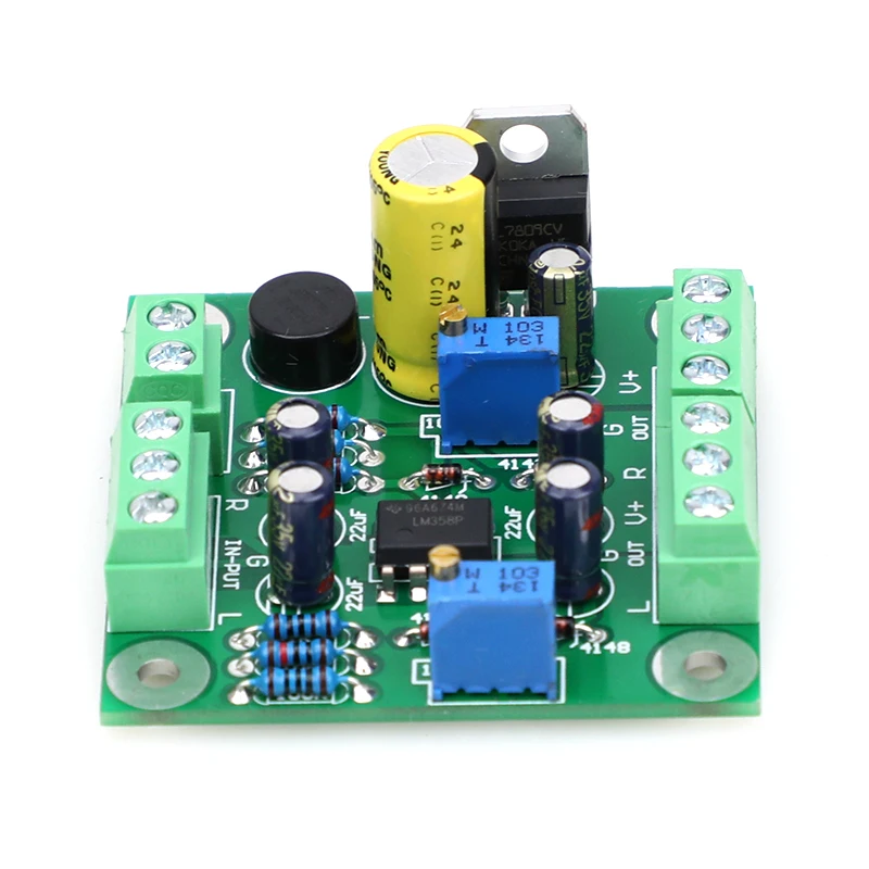 Freies Porto VU Ebene Audio Meter Treiber Board + 2 stücke VU Meter Mit Warme Farbe Sound Druck Meter 9V-20V AC Eingang