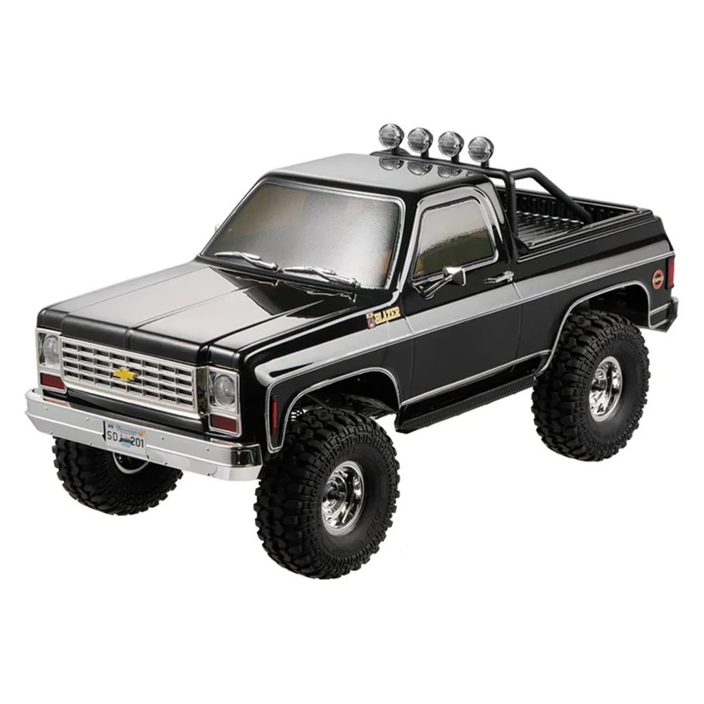 FMS FCX10 1/10 2.4G 4WD RC Car Chevrolet K5 Blazer RS Two Speed Rock Crawler Climbing Off-Road Truck LED Light Locking Different