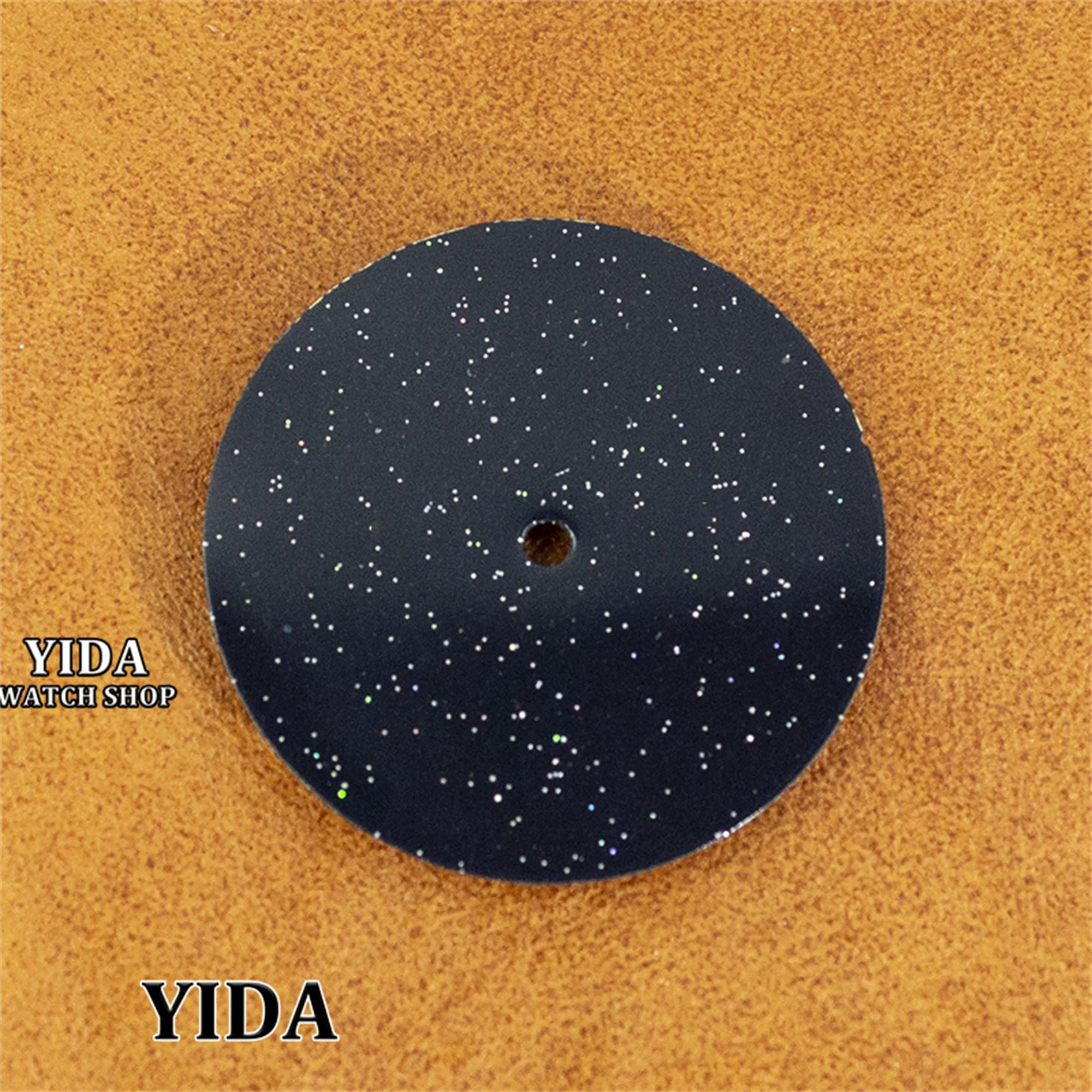 Tarcza zegarka NH35 28,5 mm, tarcza zegarka z efektem błyszczącej gwieździstej oblicza, do tarczy Datejust, mechanizm mechaniczny NH35, narzędzia do naprawy, części MOD