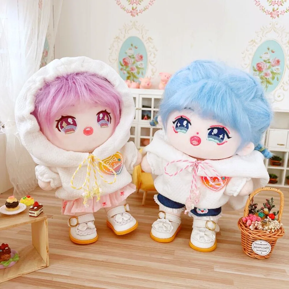 Sweater 20cm Cotton Doll's Clothes Cartoon Dress Up Idol Plush Doll Clothes Kawaii Lovely Plush Doll Costume Suit Kids Gift