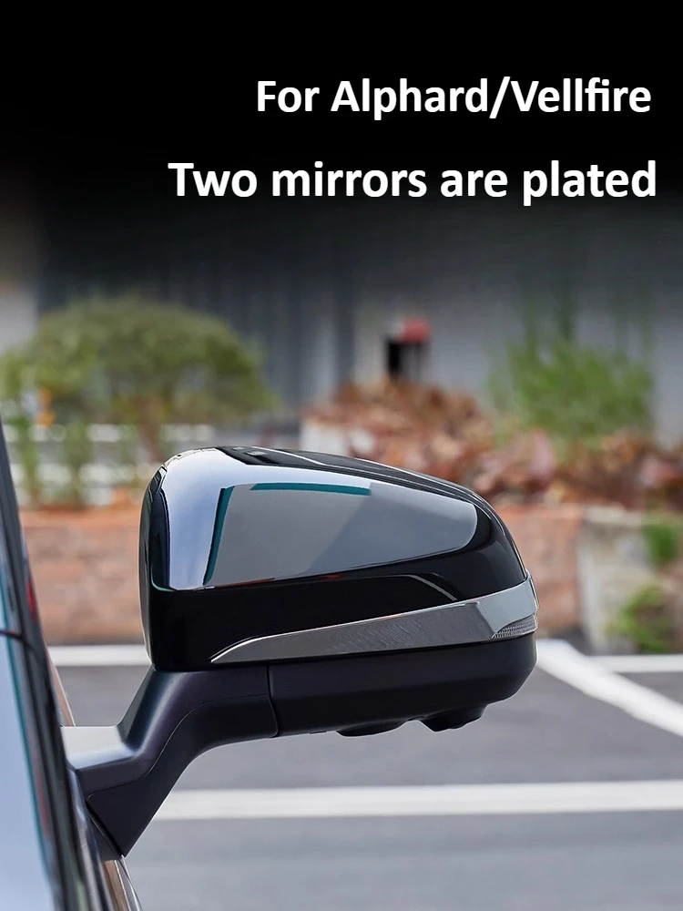 

For Toyota 40 Series Alphard/Vellfire 2025 Reflector Trim Electroplating Outer Trim Bright Strip Modification Accessories