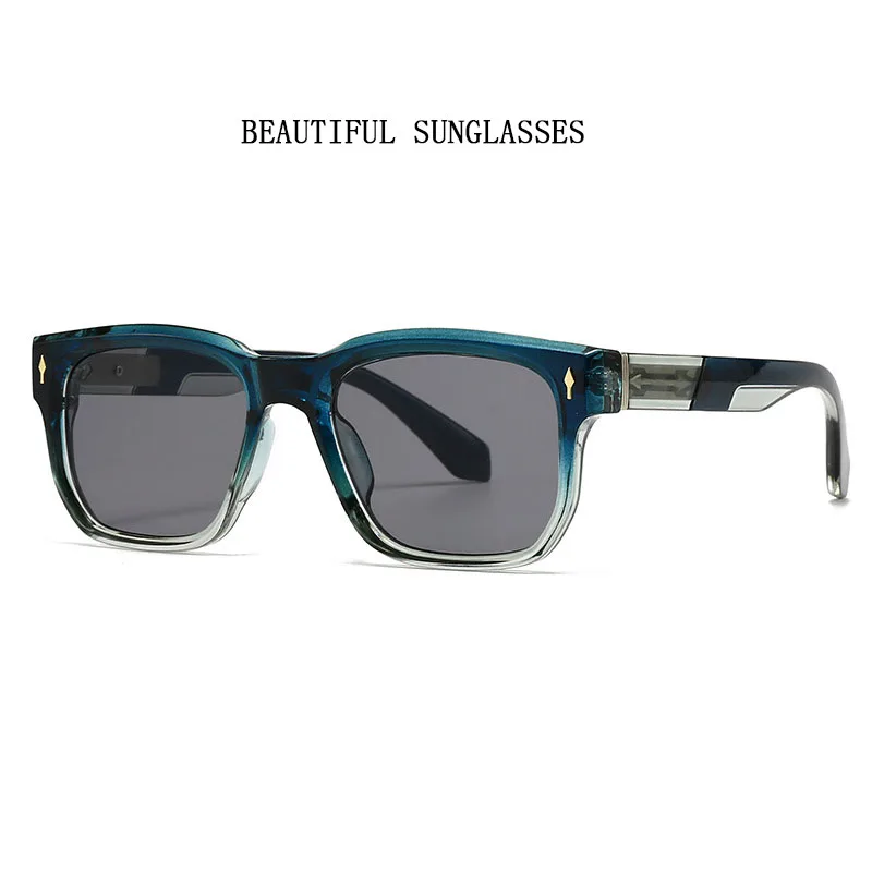 Gafas de sol de moda para hombre, Gafas de sol cuadradas Vintage, Gafas de diseñador para mujer, Gafas de sol de moda para vacaciones al aire libre, Gafas de sol de lujo
