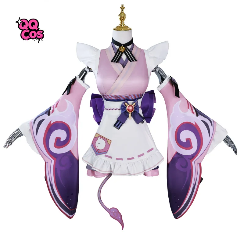 Genshin impacto yummatuki mizuki cosplay traje halloween carnaval festa de natal jogar papel roupas qq cos