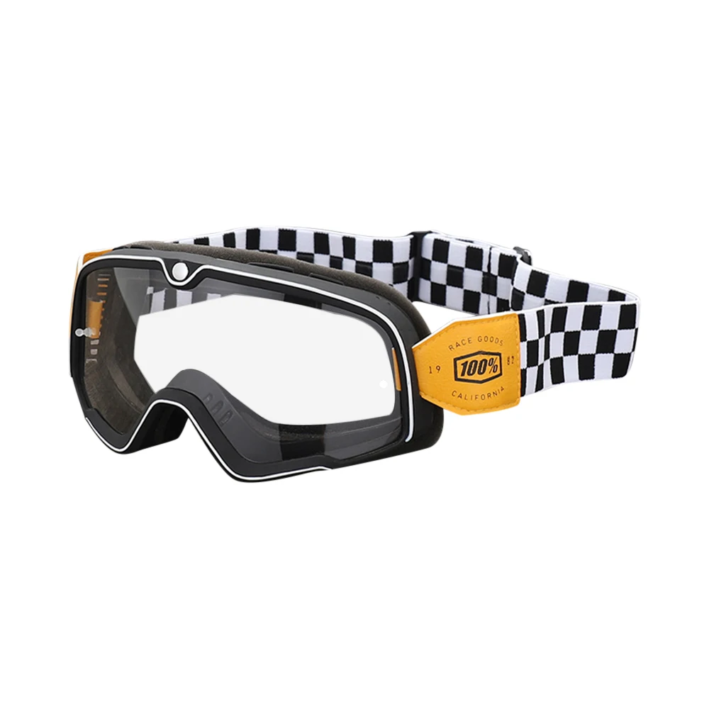 Nowe motocyklowe gogle retro okulary narciarskie na zewnątrz okulary przeciwsłoneczne Motocross kask jazda wyścigi kawiarnia wyścigi rower górski ATV