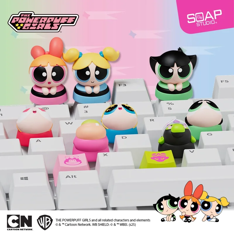 

Soapstudio Genuine Anime Accessories Fingertip Keycap Blind Box Cute Toy Creative Gift Trendy Collectible Trendy Blind Box