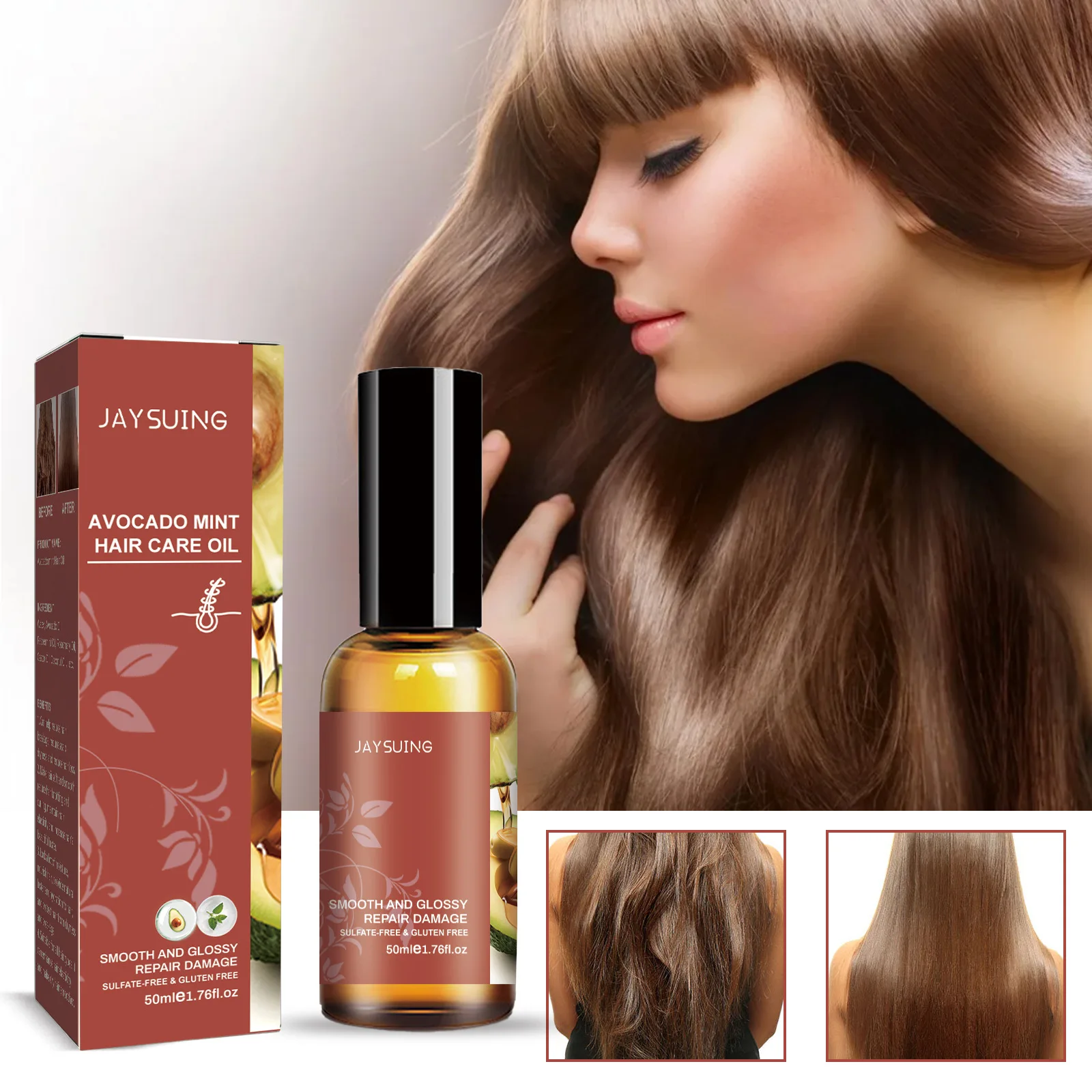 

50ml Hair Loss Treatment for Women - Regrow Thinning Hairs and Revitalize Scalp with Hair Growth Oil - Hair Products for Women