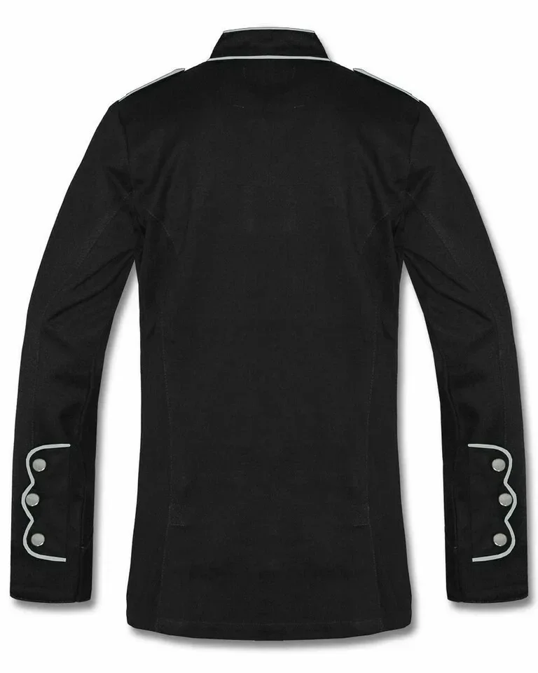 レトロ ヴィンテージ ロココ パンク & ゴシック コート サーカス ジャケット 長袖 メンズ カーニバル イベント/パーティー カジュアル デイリー 大人用コート