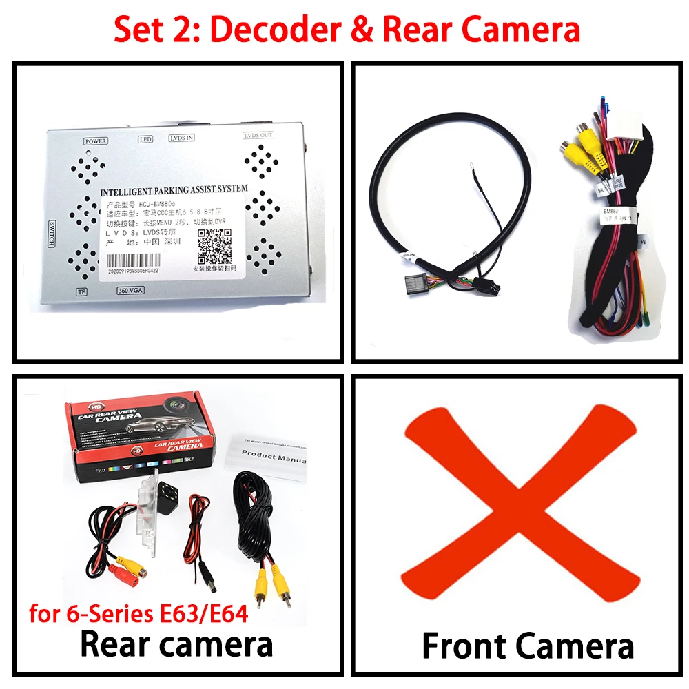 Variant: Decoder and Rear E63