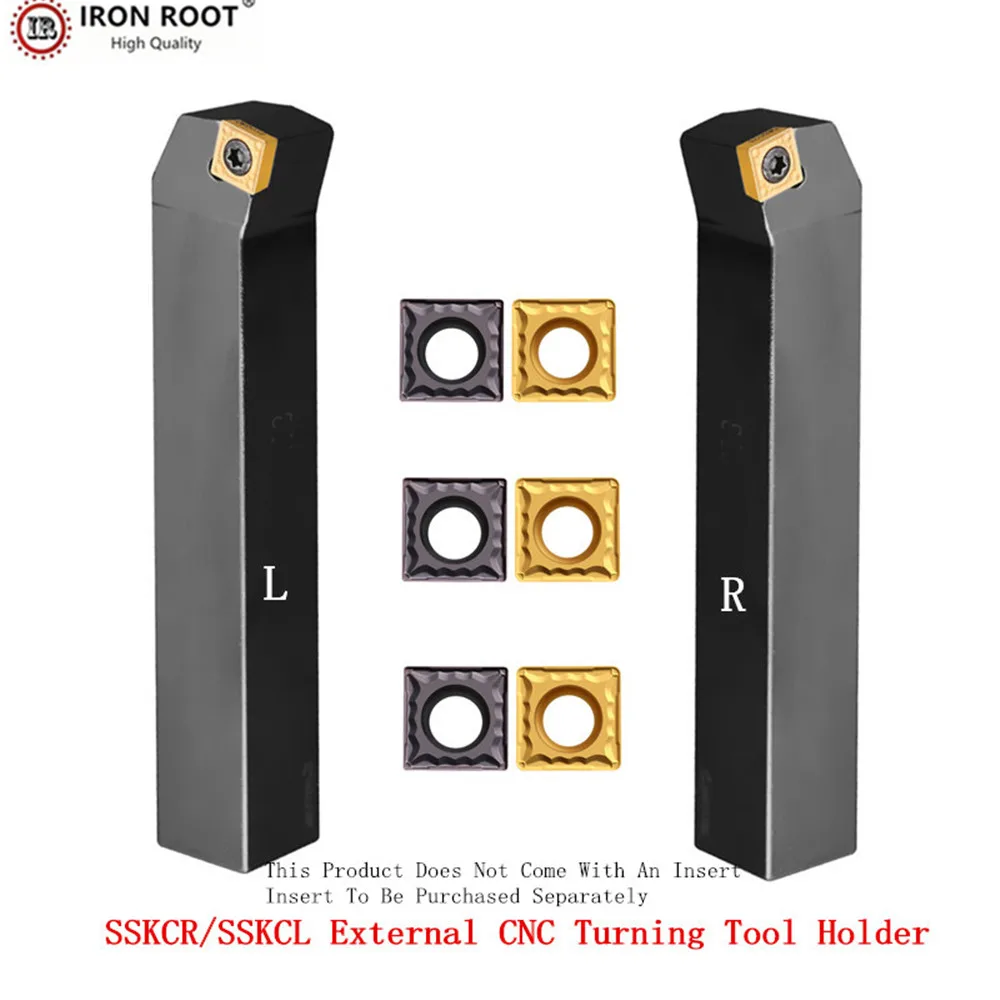 Turning Tool Holder SSKCR3232P12,SSKCR2020K12,SSKCR2525M12,CNC lLathe Tool External Turning Tool Holder FOR SCMT09T308 insert