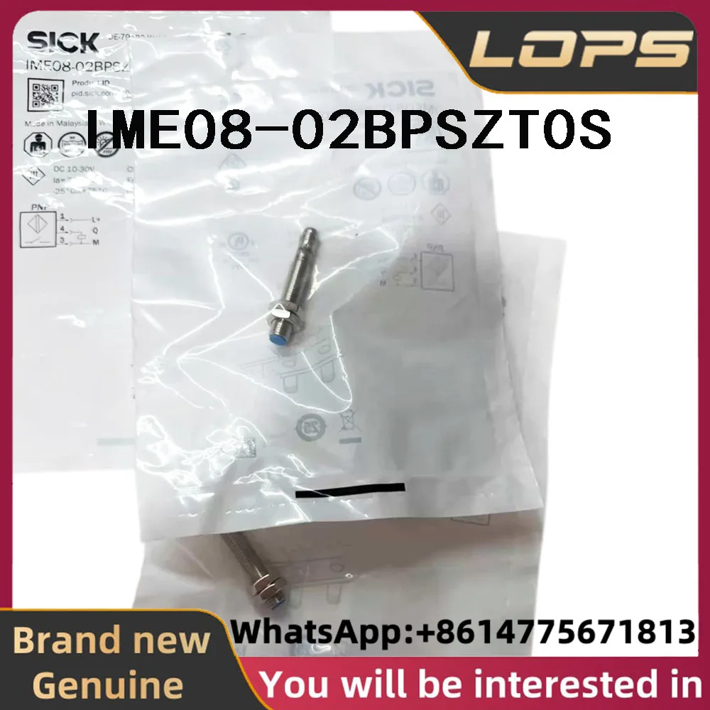 IME08-02BPSZT0S Brand new original SICK photoelectric sensor part number 1040870 in stock, welcome to consult