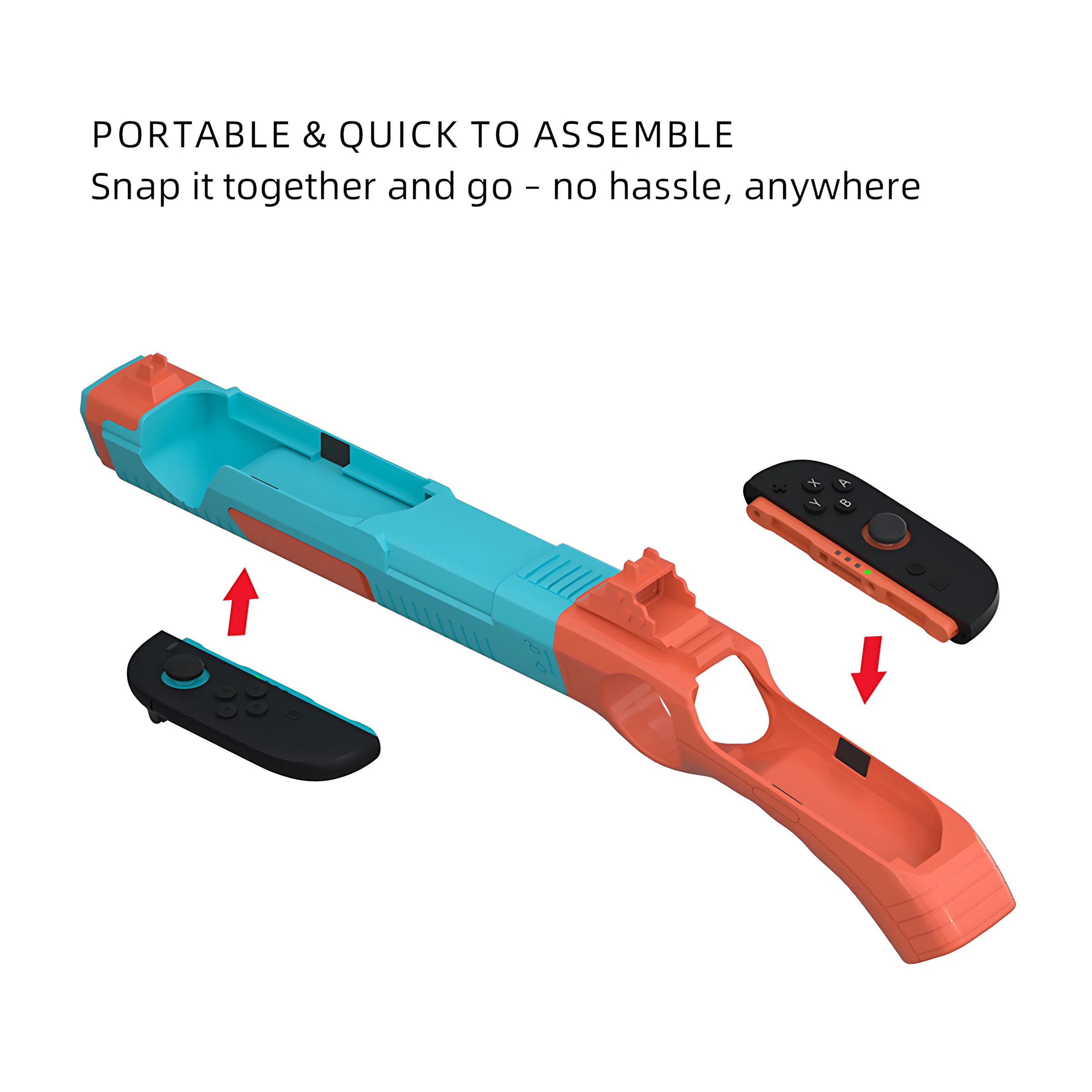 Shooting Game Gun Controller for Nintendo Switch 2, HHC-S217