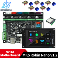 3D Printer Parts Board STM32 MKS Robin Nano Board V1.2 Hardware Open Source Support Marlin2.0 Support With 3.5 Inch Touch Screen