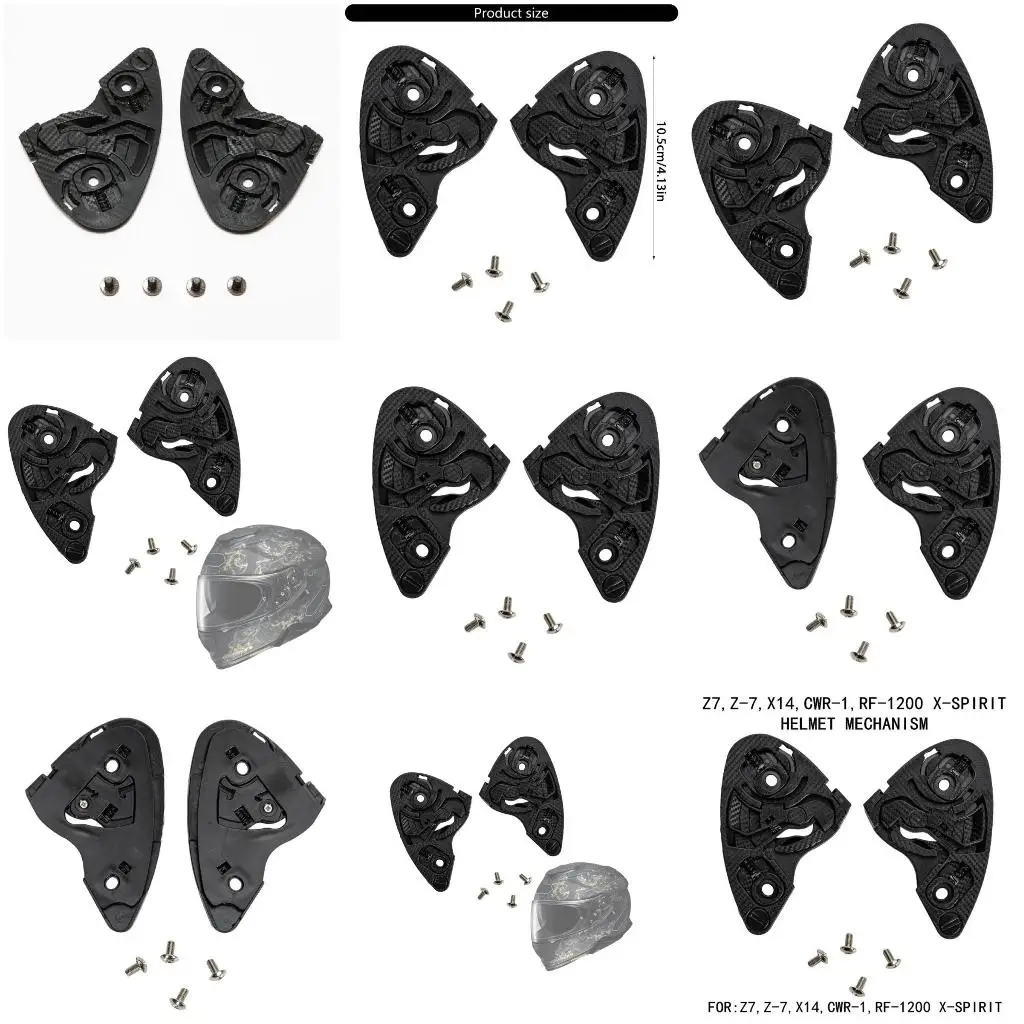 

87He шлемы Visors Gear Base Plate для CWR-1/RF-1200 Visors Base Helmets Accessories