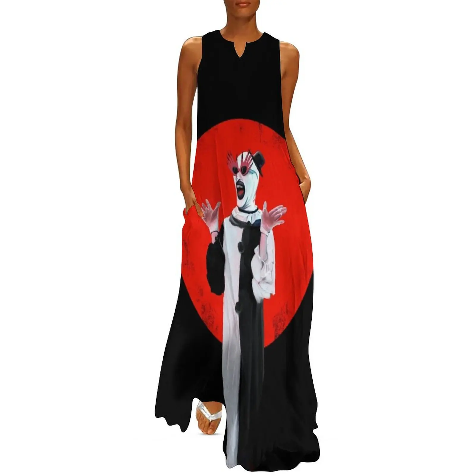 Art the Clown the creepy happy for u Long Dress summer dress korean women evening dress woman clothing women summer 2025