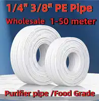 Wholesal 1/4' 3/8' PE Pipe RO Food Grade Water Purifier Hi-quality Soft Tube Aquarium Flexible Hose Reverse Osmosis Water Pipe