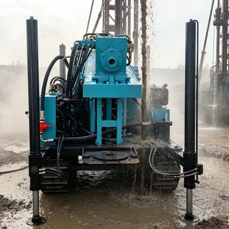 

Customized Crawler Deep Well Rig Premium 300M Agile Mobile Drilling Deep Water Well Drilling Rig