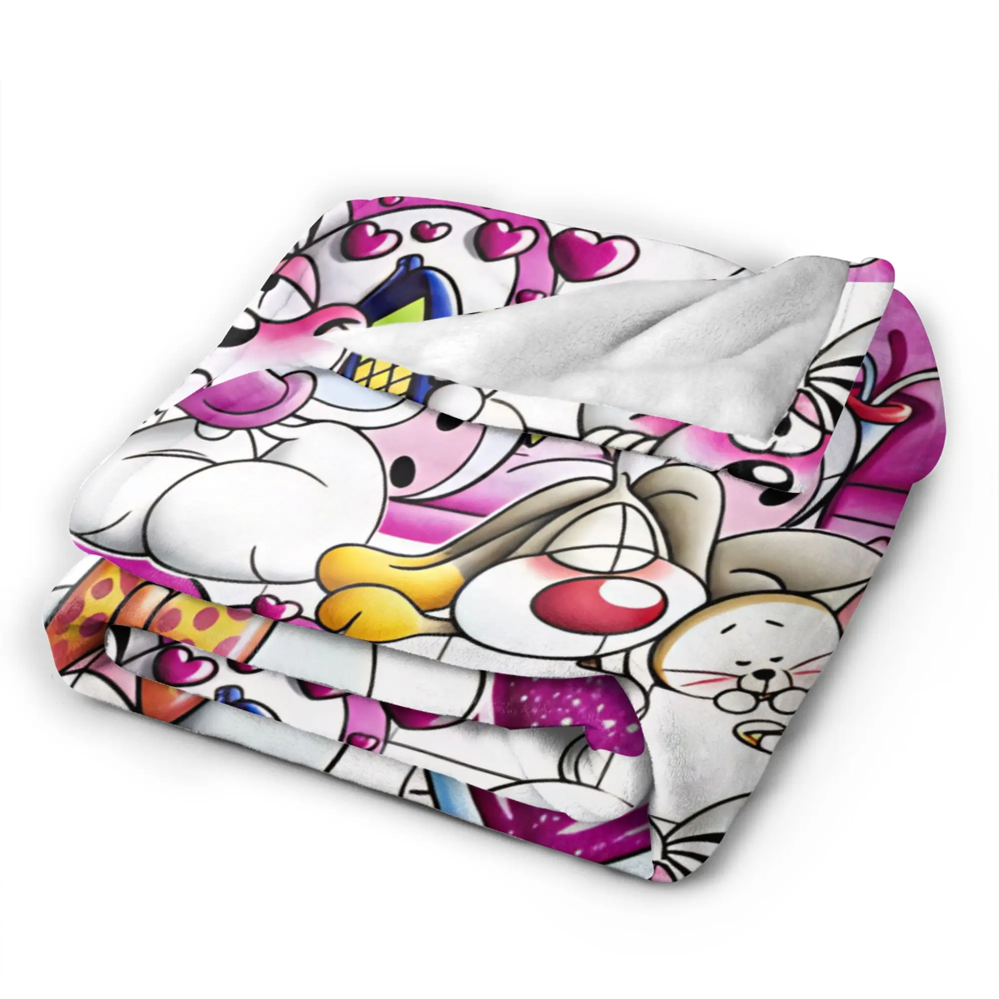 Diddl and Diddlina   Blanket  Super Soft Novelty Plush Throw Blanket For Kids Couch Bed Flannel Bedspread Bed Cover