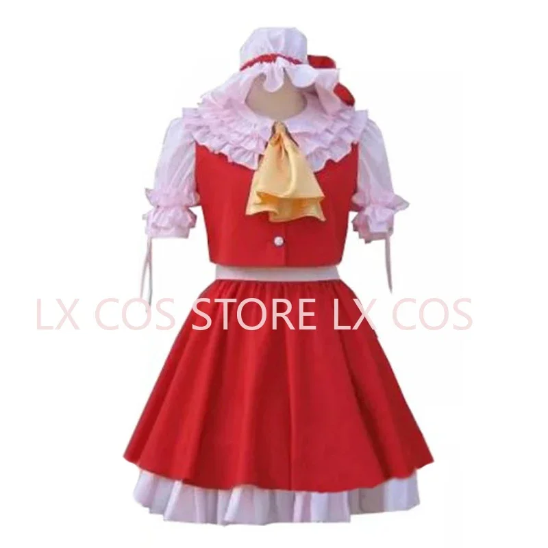 Anime Touhou Project Flandre Scarlet Cosplay Costume Custom Any Size Halloween