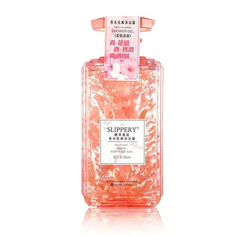 Perfume Petal Shower Gels Moisturizing Tender Smooth Whitening Body Wash Body Care Oil Control Refreshing Body Bathe Skin Care