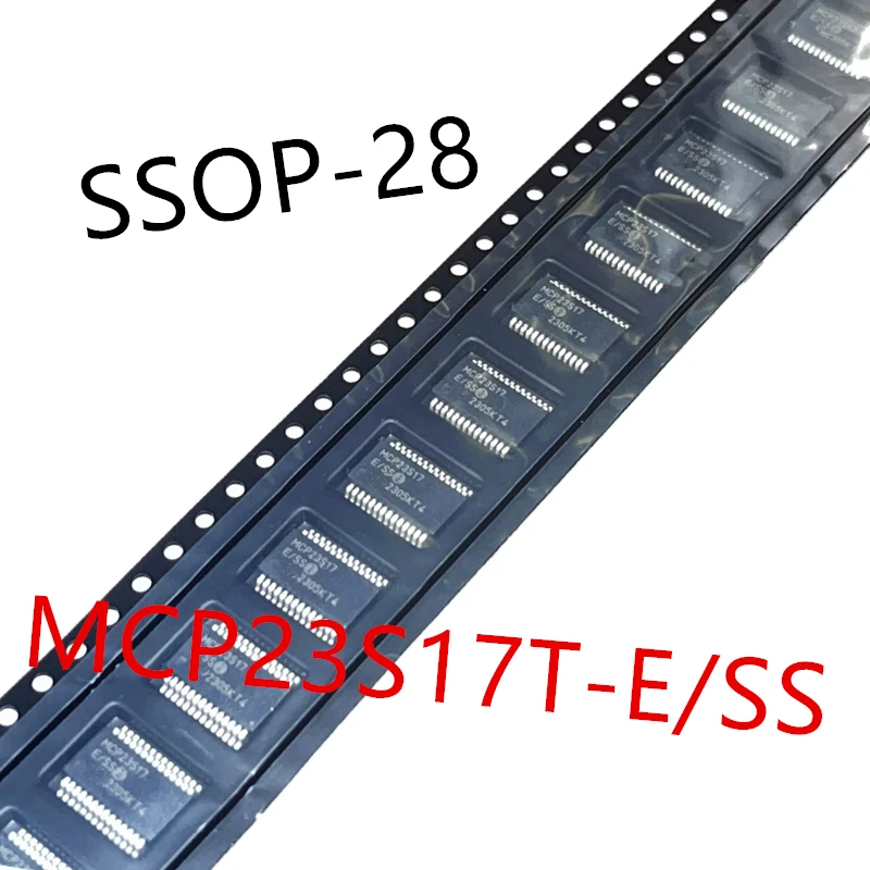 10piece  MCP23017-E/SS 、MCP23017-E/SO 、MCP23S17-E/SS 、MCP23S17-E/SO  New I/O Extender Chip  MCP23017T-E/SS 、MCP23S17T-E/SS