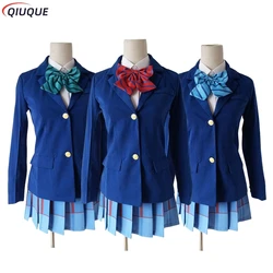 Lovelive Honoka Minami Kotori Umi Ayase Eli Tojo Nozomi Maki Hoshizora Rin Hanayo Nico School Uniforms Love Live Cosplay Costume