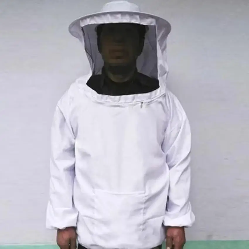 

Practical New 1 Pcs Protective Beekeeping Jacket Veil Smock Equipment BeeKeeping Hat Sleeve Suit Apiculture Beekeeper