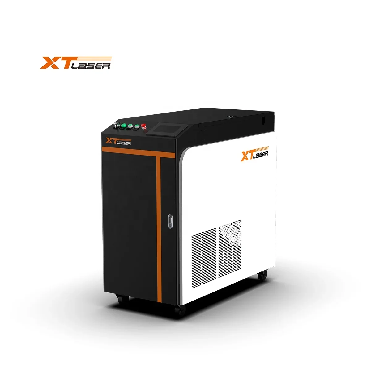 Continuous fiber laser cleaning machine