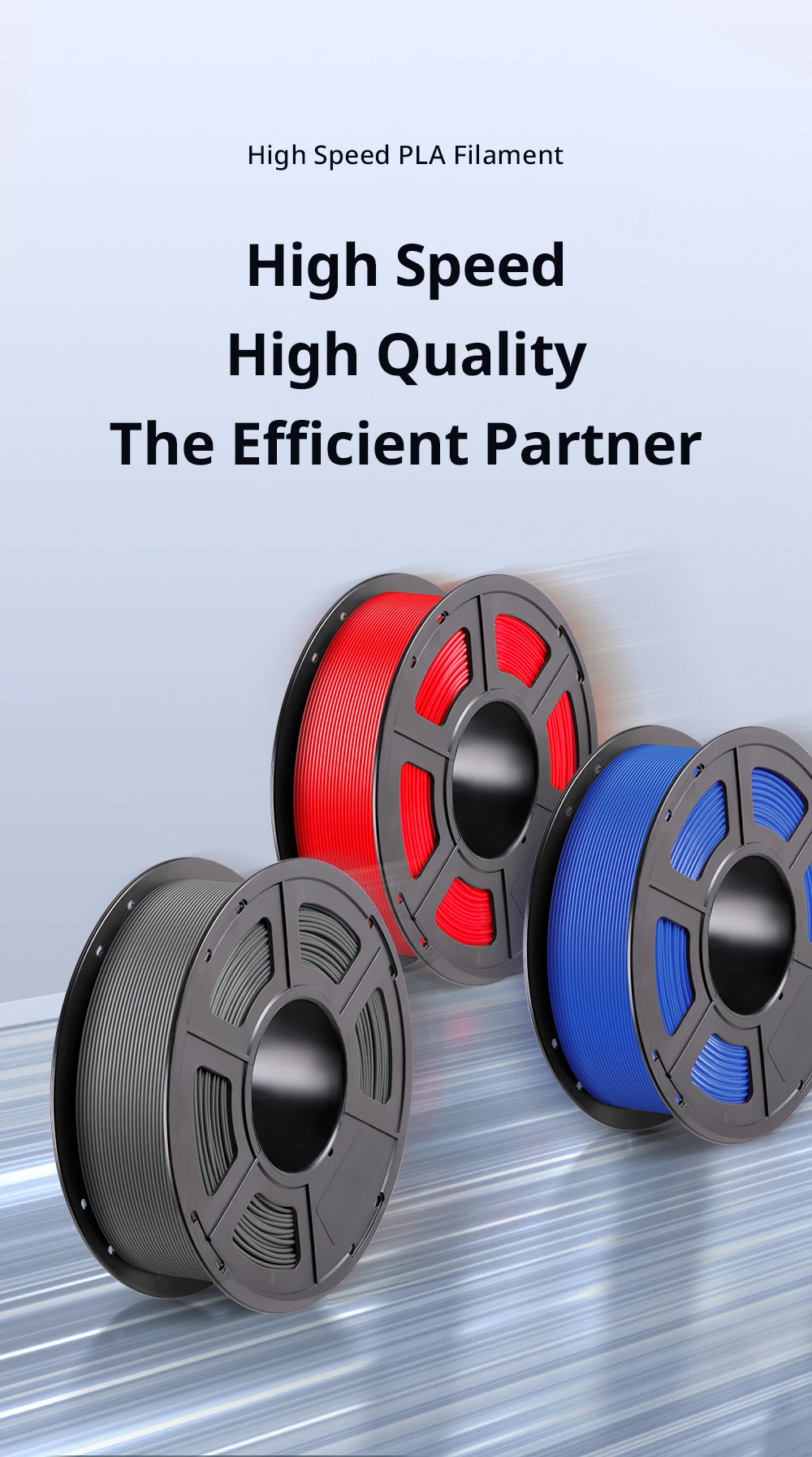Anycubic high speed pla filament 1,75mm 1kg für fdm 3d drucker druck kunststoff verbrauchs material material für kobra 2 neo pro max – Detail 1