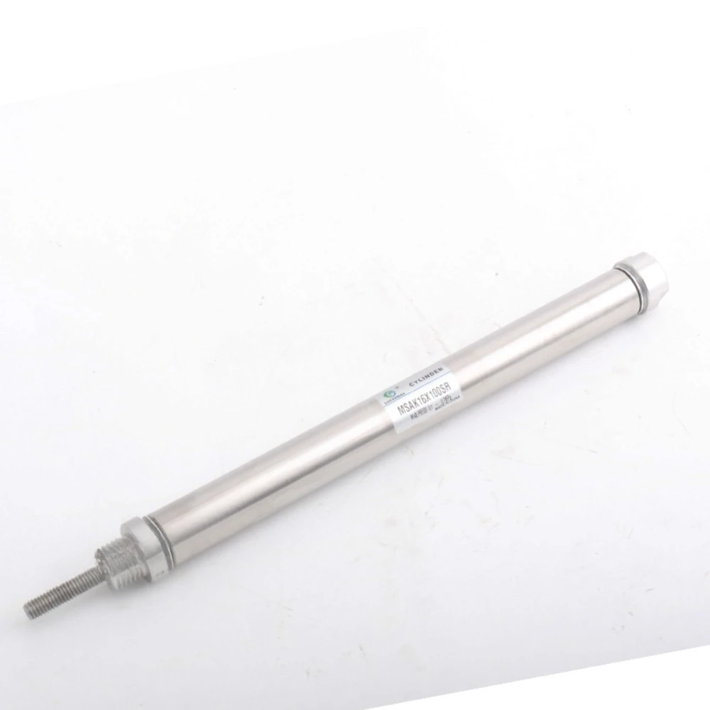 Mini Cylinder Tail Intake Single Acting Non-rotating Cylinder MSAK16X100SR