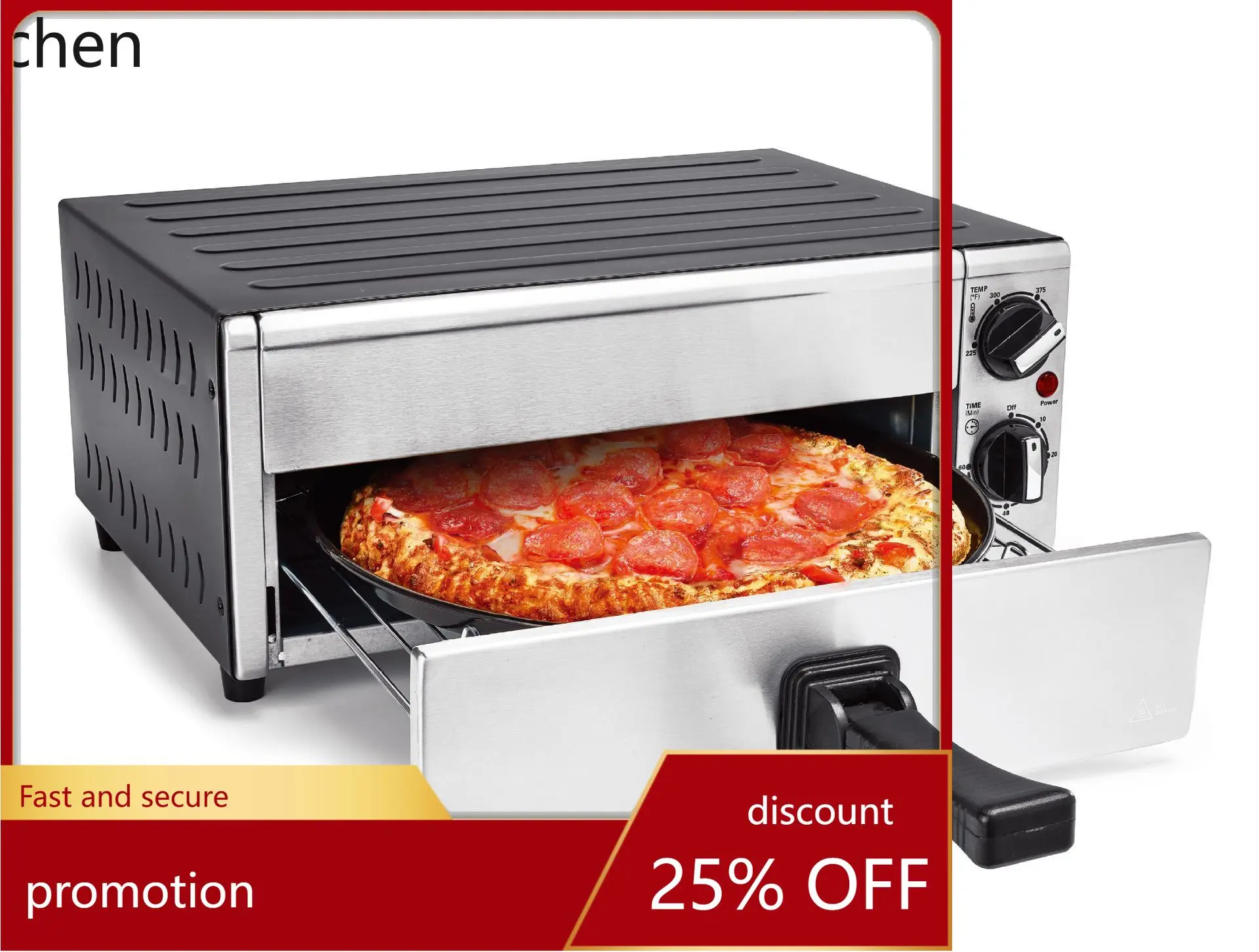 HXL Oven 12inch Pizza Pull-out Oven Cake Bread Electric Oven