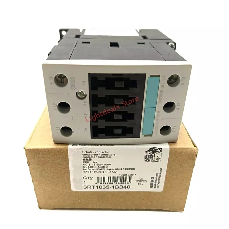 

1PCS New Contactor 3RT1034-1BB40 3RT1034-1BB44 3RT1035-1BB40 3RT1035-1BB44 In Box Fast Shipping