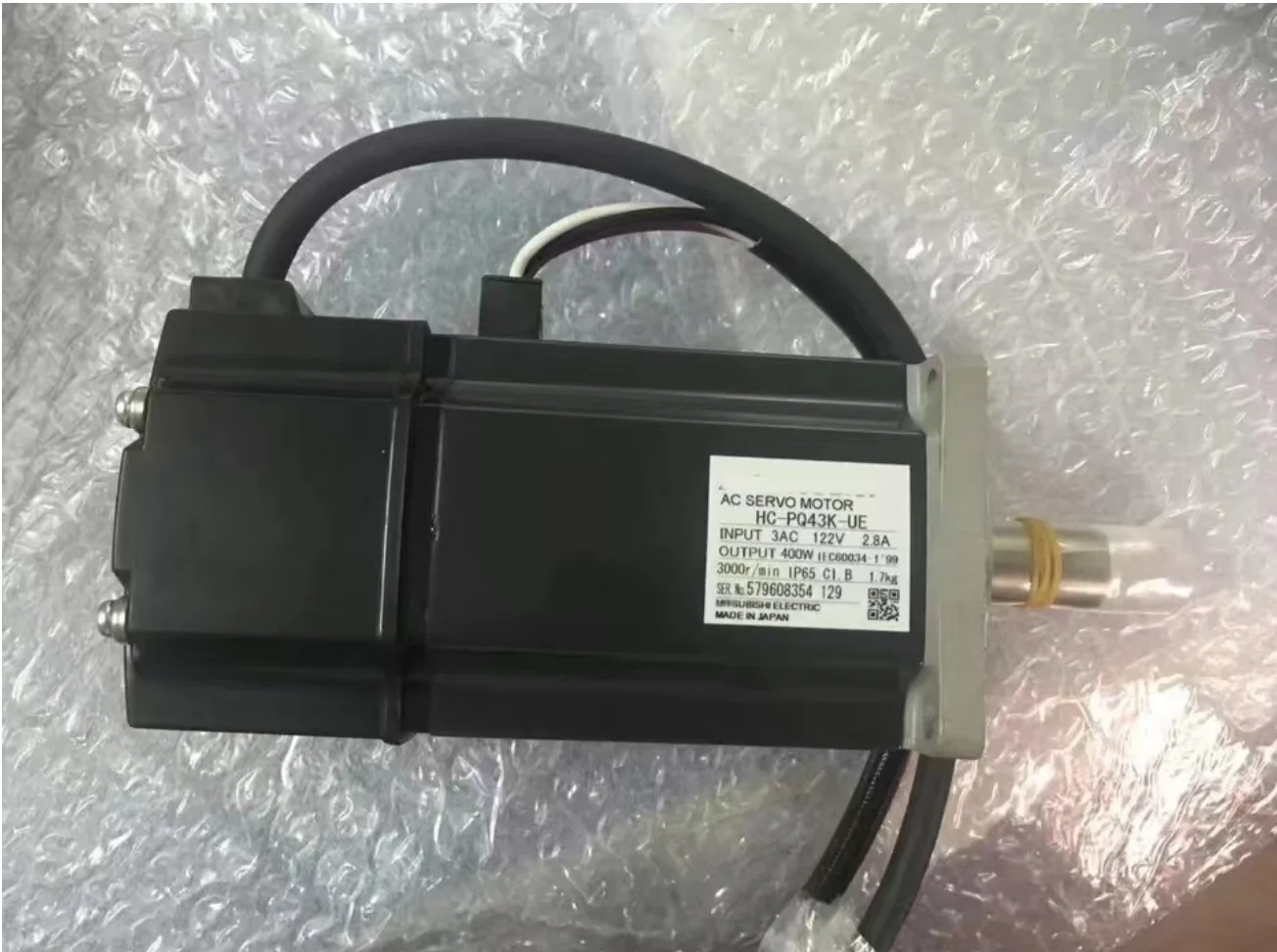 

New HC-PQ43K-UE AC Servo Motor 12 Months Warranty HC PQ43K UE