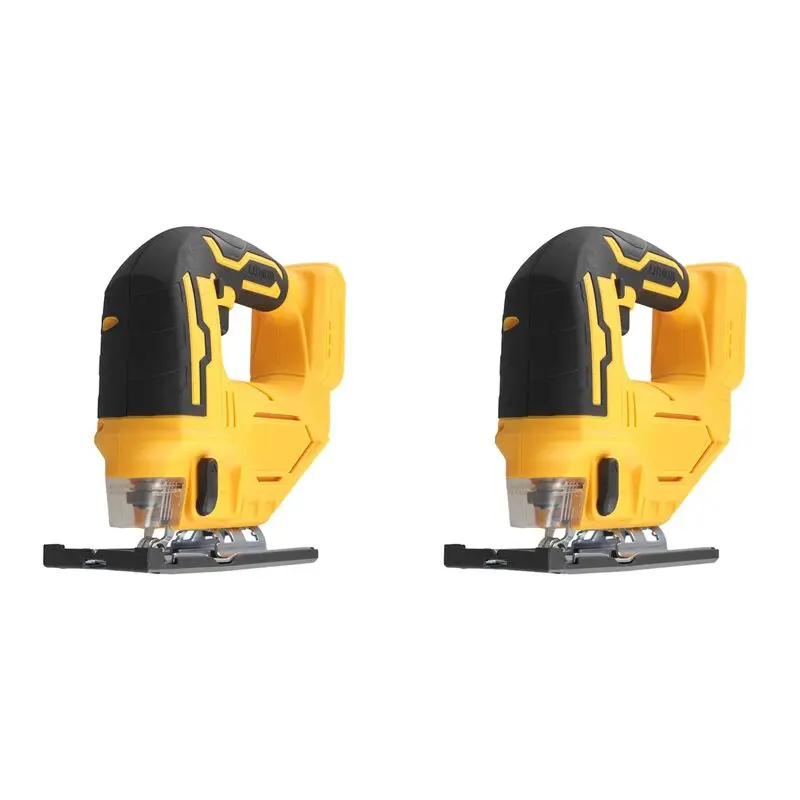 

New 2X Cordless Jig Saw Electric Jigsaw 3 Gears Portable Multi-Function Woodworking Power Tools For 18V 20V Battery