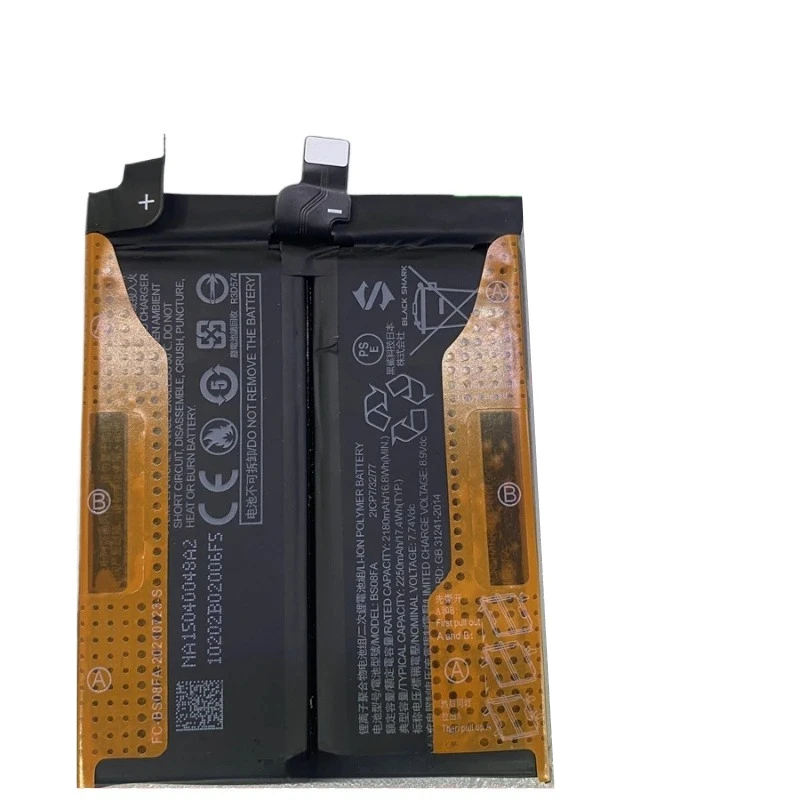 For Xiaomi Black Shark 4 Pro 4Pro / 4S Pro 4SPro PRS-H0 PRS-A0 5RS KSR-A0 New High Quality BS08FA Phone Battery 4500mAh 2pcs