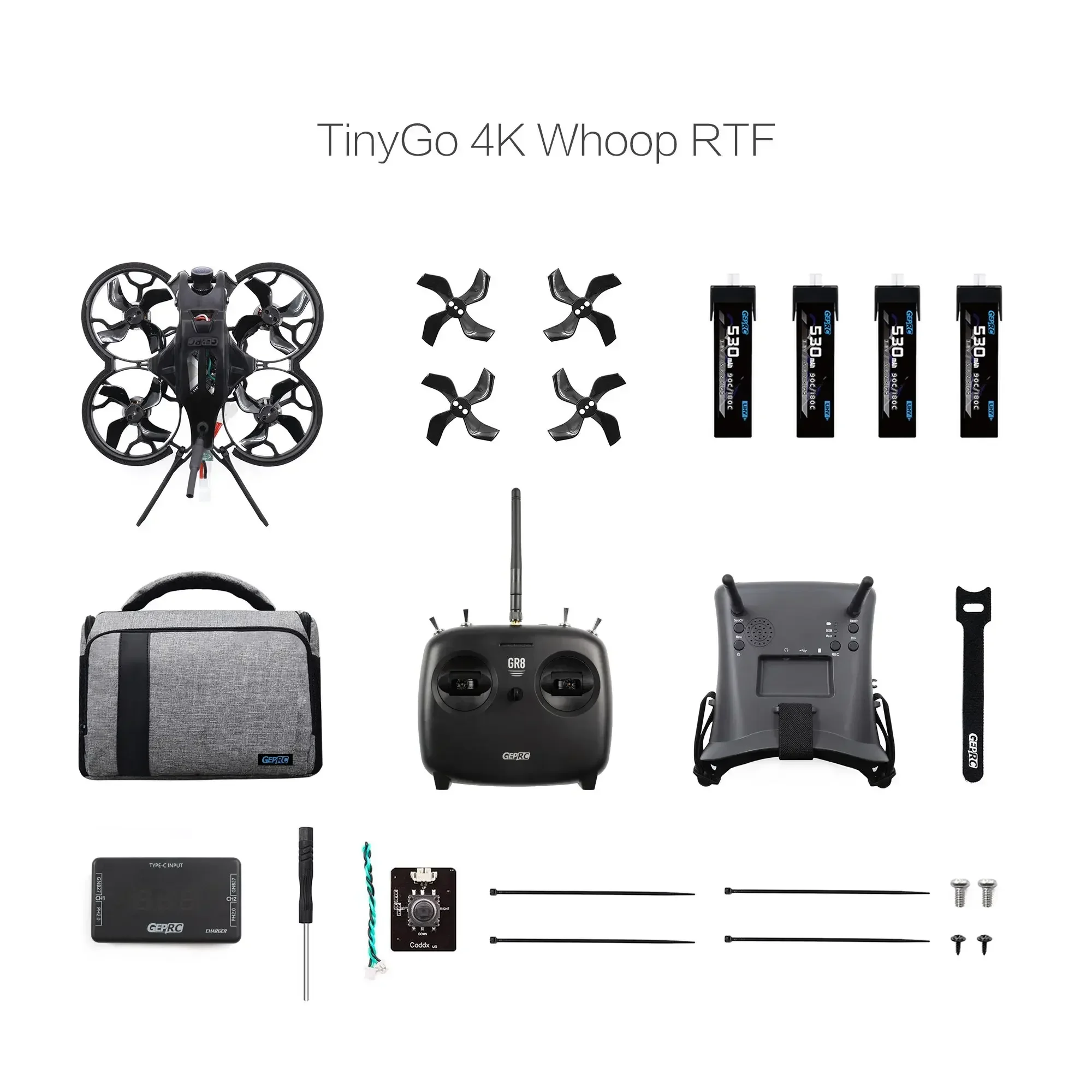 GEPRC TinyGO 4K FPV Whoop RTF V1.3