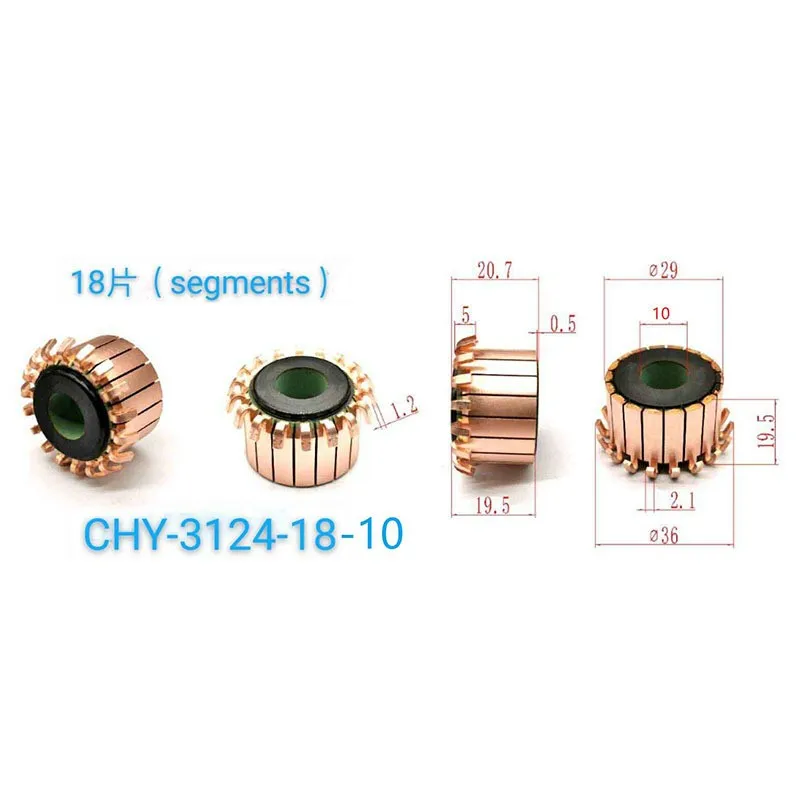 29*10*19.5*18p Rectifier Reverser Copper Head Chy-3124-18-10