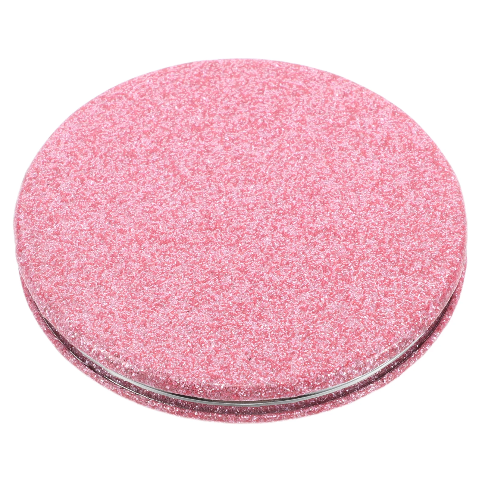 حقيبة يد بمرآة زينة قابلة للطي، مدمجة للمحفظة اللامعة مزدوجة الجوانب، محمولة باليد