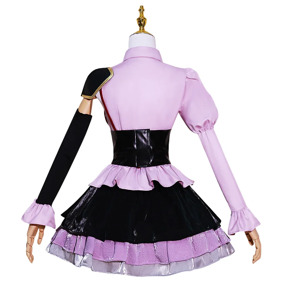 Anime Lolita fur s for Women, Love Chunibyo, Other Deluvoltage, Tokyo Anashi, Rikka Cosplay, School Festival Costume, Top Jupe Wig, Imbibé