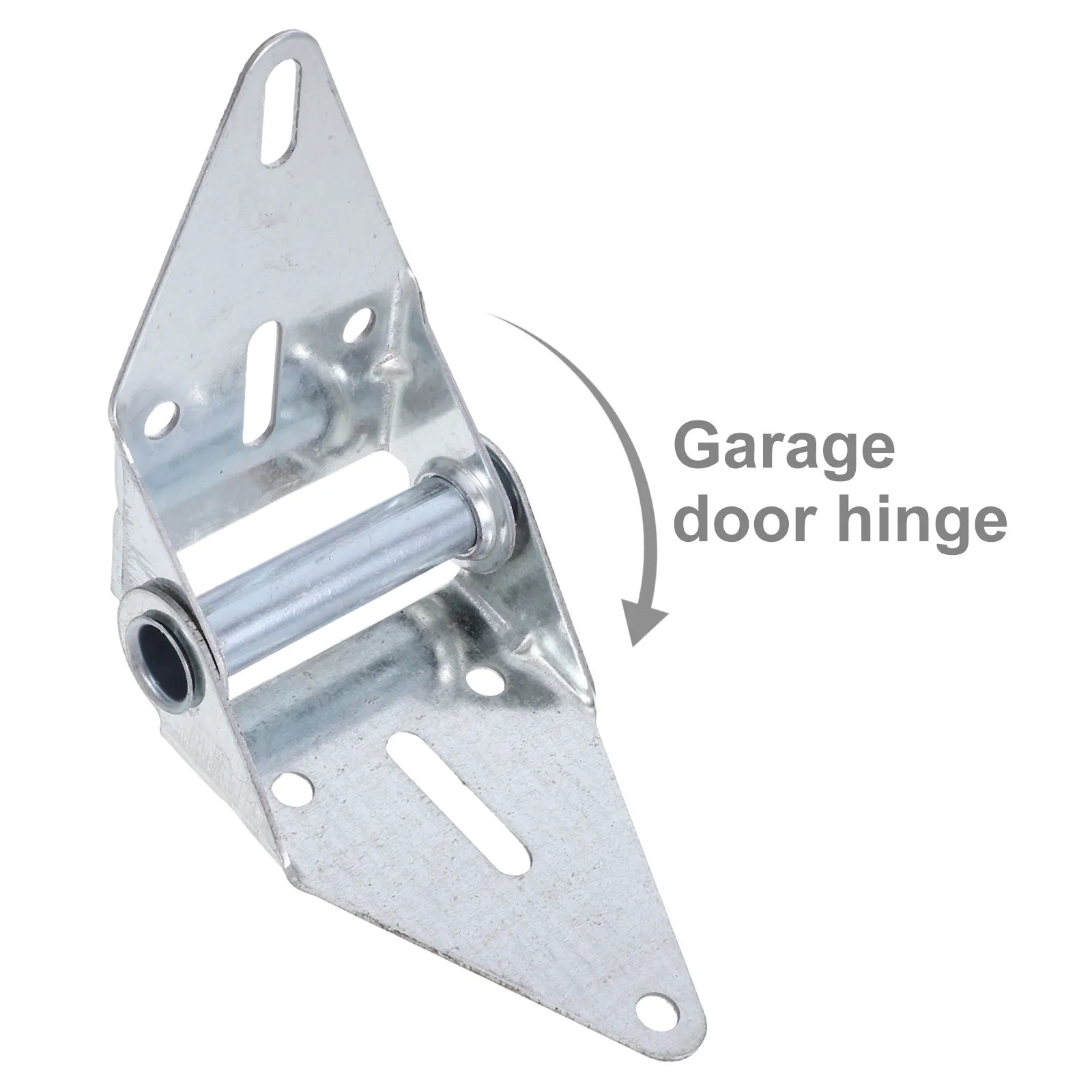 2Pcs Garage Door Hinges Heavy Duty High Load Capacity Metal Garage Door Hardware for Residential Light Commercial Replacement