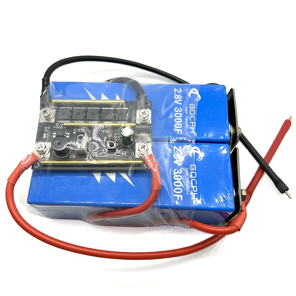 GDCPH-Módulo Super Capacitor com voltímetro, grande capacidade, Super Capacitor, 5.6V1500F, 2.8V3000F